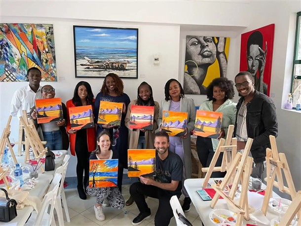Paint and Sip Social Event