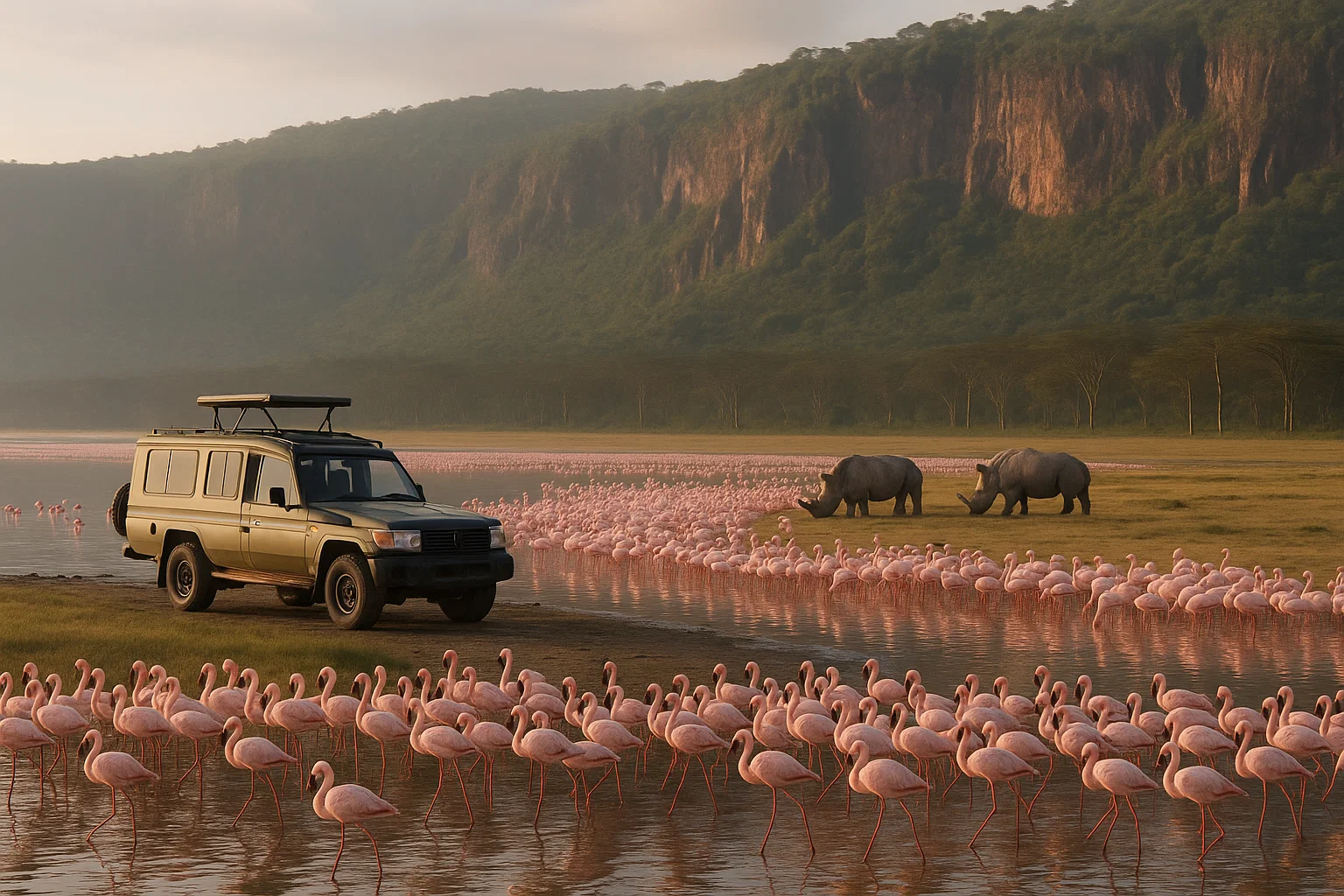 Lake Nakuru Wildlife Game Drive for adventure-outdoors Nakuru Safari Base — event booking Kenya