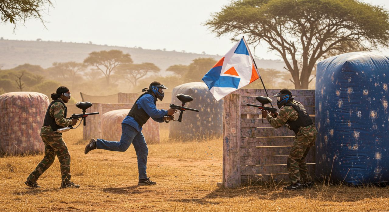 Capture The Flag Paintball