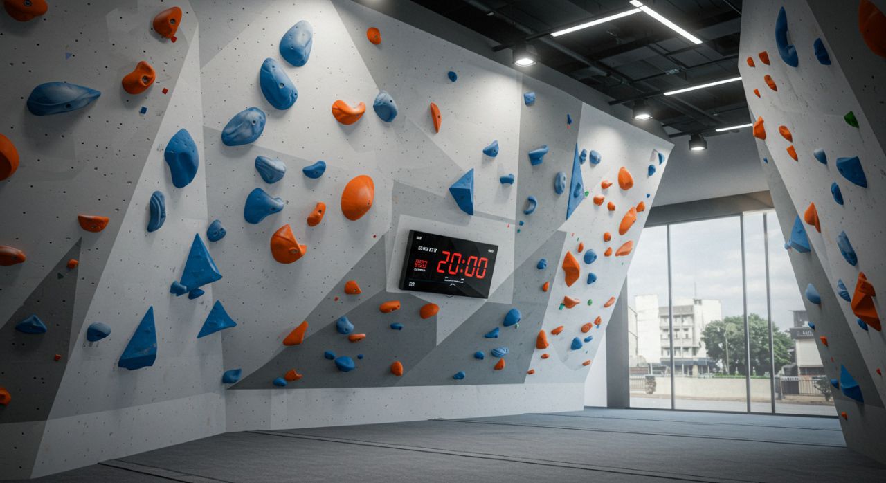 Indoor Climbing Time Trials