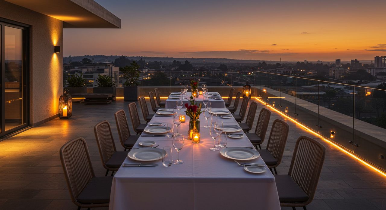 Karen Sunset Rooftop Dining