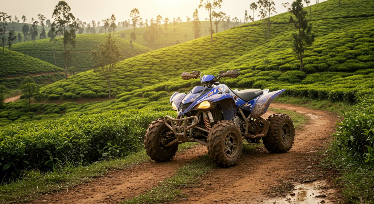 Quad bike challenge in Tigoni